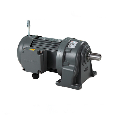 ब्रेक लिविंग स्टॉक कम शोर के साथ क्षैतिज स्थापना 750W स्पीड रेड्यूसर मोटर