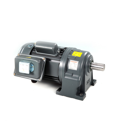 उच्च टोक़ दस्ता एसी मध्यम गियर मोटर क्षैतिज लंबवत 1/3 चरण 220v 380v