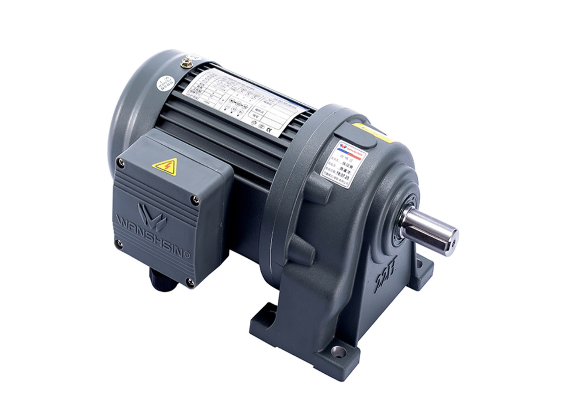 एसी मध्यम गियर मोटर क्षैतिज लंबवत 1/3 चरण 220v 380v उच्च टोक़ दस्ता